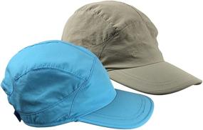 img 4 attached to Stay Protected and Stylish with 💪 NIce Caps Adjustable Lined Boys' Hats & Caps