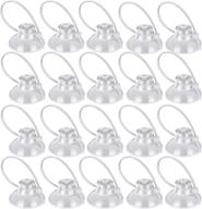 enhance your aquarium setup with boao 16-piece fish tank suction cups - adjustable cable ties for moss, shrimp nest, and dodging nest binding логотип