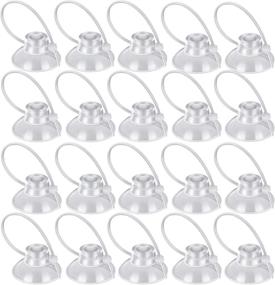 img 4 attached to Enhance Your Aquarium Setup with Boao 16-Piece Fish Tank Suction Cups - Adjustable Cable Ties for Moss, Shrimp Nest, and Dodging Nest Binding