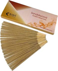 img 4 attached to 🌿 Kasa Style Sandalwood Ancient Sensations: Premium Incense Sticks with Natural & Chemical-Free Composition - 100gr - 1 Hour Burning