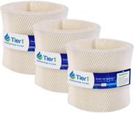 🔍 high-quality replacement humidifier wick filter 3 pack for emerson maf1 14906 models ma-0950, 1200, 1201 логотип