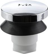 🚰 danco touch-toe push button tub stopper, chrome, 2"x2.25", 1-pack (80811) logo