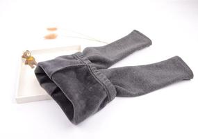 img 1 attached to Любимые джинсы Люсии: удобные флисовые брюки для детской одежды