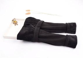 img 3 attached to Любимые джинсы Люсии: удобные флисовые брюки для детской одежды