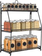 g-ting 3-tier foldable spice rack organizer: a non-slip solution for kitchen & bathroom countertops logo