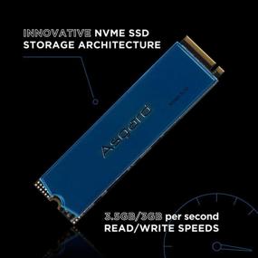 img 2 attached to Asgard AN3 1TB NVMe SSD M.2 – High-Performance PCIe Internal Solid State Drive for Gaming PCs, Intel Motherboards, and CPUs with 3D NAND Flash Technology – Metallic Blue