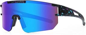 img 4 attached to Polarized Sunglasses Cycling Running Driving Sports & Fitness