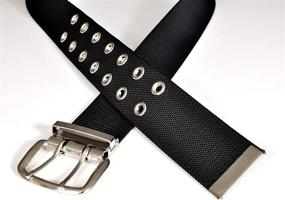 img 2 attached to KASAJIMA Nylon Buckle Men's Accessories and Belts with Nickeling Finish