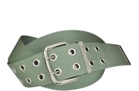 img 4 attached to KASAJIMA Nylon Buckle Men's Accessories and Belts with Nickeling Finish