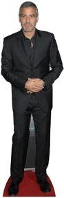 img 1 attached to 🌟 Captivate Your Space with the George Clooney Life-Size Cardboard Cutout Standee by Star Cutouts