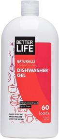img 4 attached to 🍽️ 30 oz Better Life Natural Dishwasher Gel Detergent