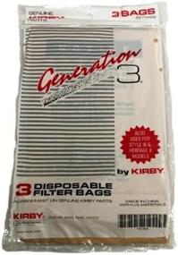 img 3 attached to 🧹 Kirby Generation 3 Vacuum Bags (15 Bags: 5 Packs of 3) - Gray