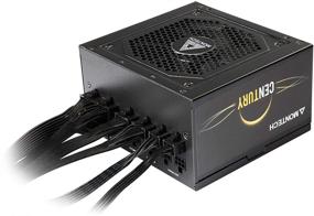 img 2 attached to 💪 High-Performance MONTECH Century 850W 80 Plus Gold Fully Modular Power Supply, Compact ATX Size, FDB Premium Fan, Full Japanese Capacitors and Components