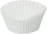 🧁 500-pack of standard size white cupcake papers for baking cups and liners - improved seo logo