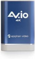 📹 av.io 4k – портативный usb видеокапчур для записи видео в hd с разрешением 1080p со скоростью 60fps и 4k со скоростью 30fps. логотип