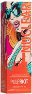 💥 vibrant and bold: pulp riot neopop nuclear semi-permanent hair color 4oz logo