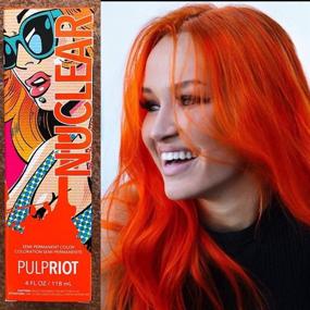 img 2 attached to 💥 Vibrant and Bold: Pulp Riot NeoPop Nuclear Semi-Permanent Hair Color 4oz