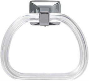 img 3 attached to 🔩 Chrome Towel Ring with Concealed Screw - EZ-FLO 15232