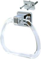 🔩 chrome towel ring with concealed screw - ez-flo 15232 logo