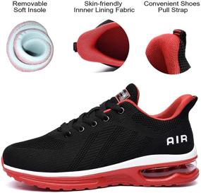 img 2 attached to 🏃 Ultimate Performance: Lamincoa Men's Running Athletic Walking Sneakers