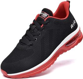 img 4 attached to 🏃 Ultimate Performance: Lamincoa Men's Running Athletic Walking Sneakers