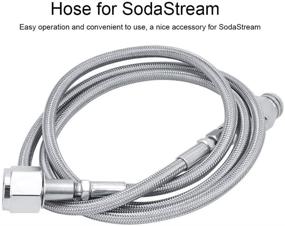 img 2 attached to 1.5m/60-Inch Soda Club Adapter External Hose with CGA320 Connection (TR21-4 G1/2): Top Choice for External Hose Kit