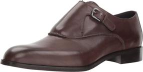 img 4 attached to Donald Pliner Monk Strap Loafer Chianti Men's Shoes for Loafers & Slip-Ons