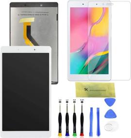 img 4 attached to 📱 AOHCKAY LCD Touch Screen Replacement Parts for Samsung Galaxy Tab A 8.0 (SM-T290) - White | With Tempered Glass Protector and Free Tool