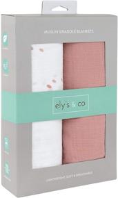 img 2 attached to 👶 Elys Co Kids' Home Store Muslin Swaddle Blanket