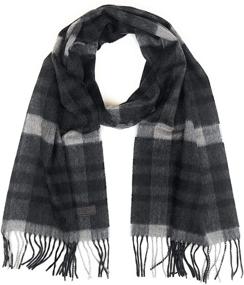 img 2 attached to 🧣 Hickey Freeman Cashmere Cosmos Plaid