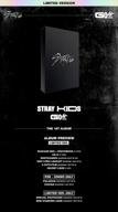 🎶 stray kids go live limited edition album: cd+photobook+folded poster+pre order benefits+sticker set+photocard set logo