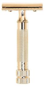 img 4 attached to 🪒 Ultimate Shave: Merkur Classic 2-Piece Gold Plated Double Edge Safety Razor