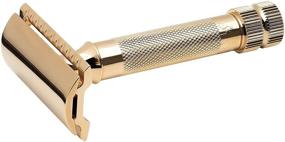 img 3 attached to 🪒 Ultimate Shave: Merkur Classic 2-Piece Gold Plated Double Edge Safety Razor