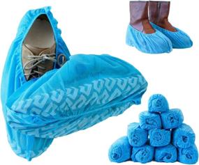 img 4 attached to Premium Blue Shoe Guys Disposable Resistant: Ultimate Protection for Your Feet