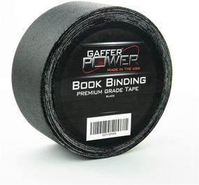 img 3 attached to High-Quality Black Cloth Bookbinding Tape by Gaffer Power - Made in the USA, 2 in X 15 Yds