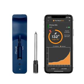 img 4 attached to 🔥 Experience Real-Time Temperature Control with MeatStick MiniX Set: A 260ft Wireless Meat Thermometer for Oven, Stove Top, Deep Frying, Sous Vide, and Rotisserie!