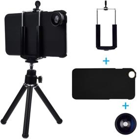 img 2 attached to 📸 Enhance Your iPhone Photography: CamKx Lens Kit for iPhone 6 Plus / 6S Plus - 12x Telephoto, Fisheye, Macro, Wide Angle Lenses & More!