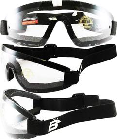 img 1 attached to 🔥 Birdz Eyewear Clear Yellow Goggles: Superior Protection with Enhanced Visibility