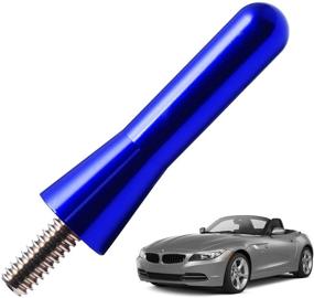 img 4 attached to Enhance Your BMW Z3 and Z4 with JAPower Replacement 🚗 Antenna - 2 inches-Blue | Great Looking Car Truck Antenna for 1995-2021