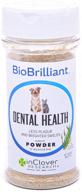 🐾 биобриллиант порошок для здоровья полости рта: натуральная добавка для собак и кошек, способствует здоровью зубов и освежает дыхание, ежедневный уход за полостью рта с козьим сывороточным молоком логотип