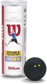 img 1 attached to Wilson Staff Squash Balls 3 Pack