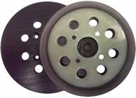 🔧 high-quality hook & loop sander pad: superior pads and abrasives rsp28, 5" diameter, 8-hole design - compatible with milwaukee oe # 51-36-7090, ryobi oe # 300527002, 975241002, 974484001, ridgid oe # 300527002 logo