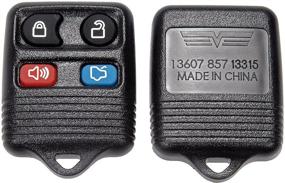 img 4 attached to 🔑 Dorman 13607 Keyless Entry Transmitter Cover - Compatible with Ford / Lincoln / Mercury Models, Black