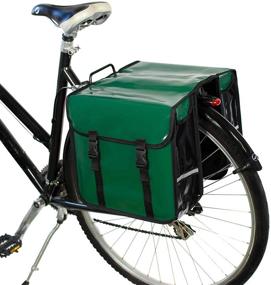 img 1 attached to BikyBag Waterproof Bicycle Double Panniers (Green)