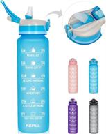 motivational water bottle marker straw outdoor recreation логотип