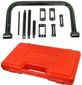 img 3 attached to 10 Pcs Valve Spring Compressor Tool Set for ATV, Car, Motorcycle - Automotive C Clamp Service Kit for Small Engine Vehicle Equipment