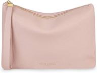 katie loxton leather wristlet handbag women's handbags & wallets logo