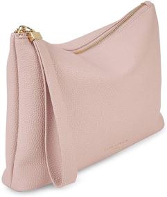 img 1 attached to Katie Loxton Leather Wristlet Handbag Women's Handbags & Wallets