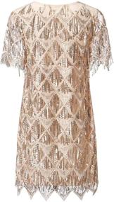 img 2 attached to 💃 VVMCURVE Sparkling Sequin Cocktail Dress for Women