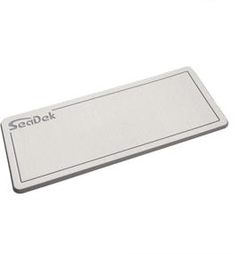 img 2 attached to 🛥️ Custom Helm Station Pad, SeaDek 13mm Foam, Non-Slip Boat Standing Mat with Brushed Anti-Fatigue Surface and 3M Adhesive Backing